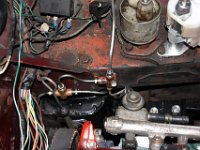 CRW 11904  New brake line for the front sub frame.