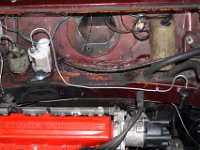 CRW 11905  Hydraulic clutch line fitted