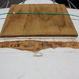 IMG 230035  Cabin top damage.